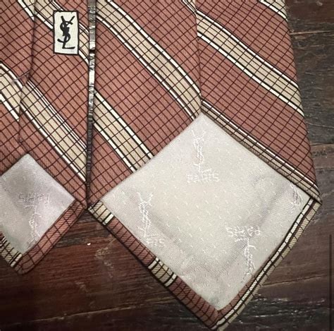 how to spot a fake ysl tie